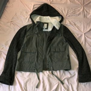 Army green jacket